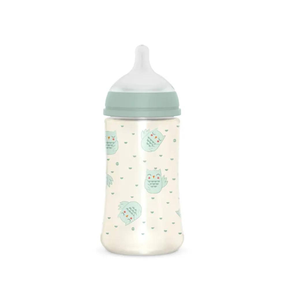 Suavinex 270ml Polyamide Premium Bottle With Medium Flow Silicone Teat