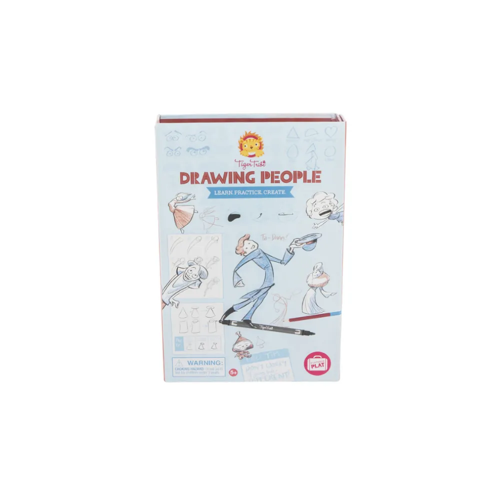Tiger Tribe Drawing People Kit