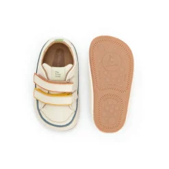 Tip Toey Joey Bossy Colors - Tapioca/Denim/Tangerine