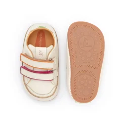 Tip Toey Joey Bossy Colors - Tapioca/Metalic Salmon/Fuchsia Shine