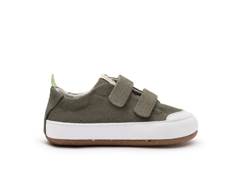 Tip Toey Joey Bossy Green - Verde Eco Canvas