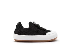 Tip Toey Joey Easy - Black Knit/ White