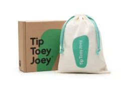 Tip Toey Joey Easy - Black Knit/ White