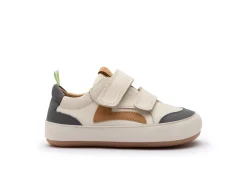 Tip Toey Joey Landy- Tapioca/ Slate Blu/ Hay