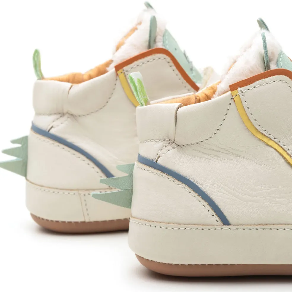 Tip Toey Joey Monster - Tapioca/Mint/Tangerine