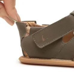 Tip Toey Joey Toddler Sandal Sandy - Mineral Green