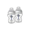 Tommee Tippee Closer To Nature Anti Colic Plus 260ml / 9oz Bottles (2 Pack)