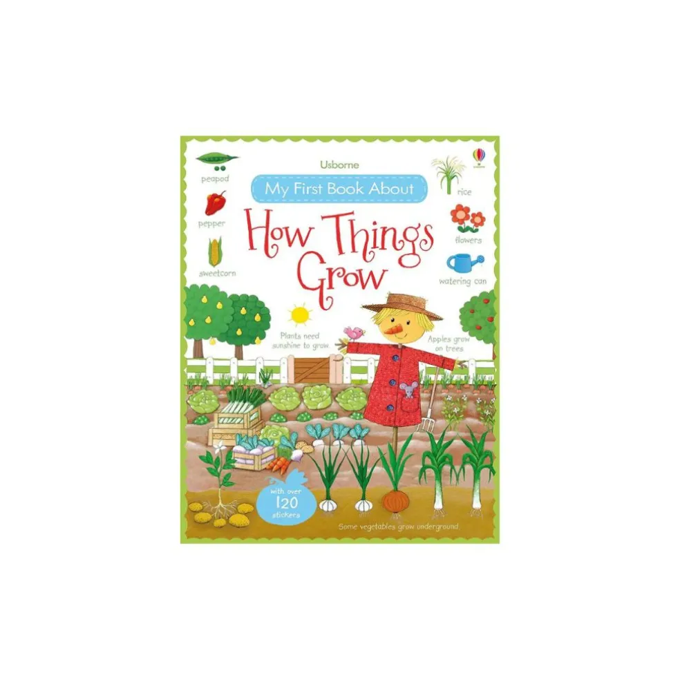 Usborne - My First Book About How Things Grow Sticker Book