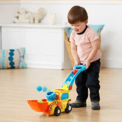 V-Tech Pop-a-Balls Push & Pop Bulldozer