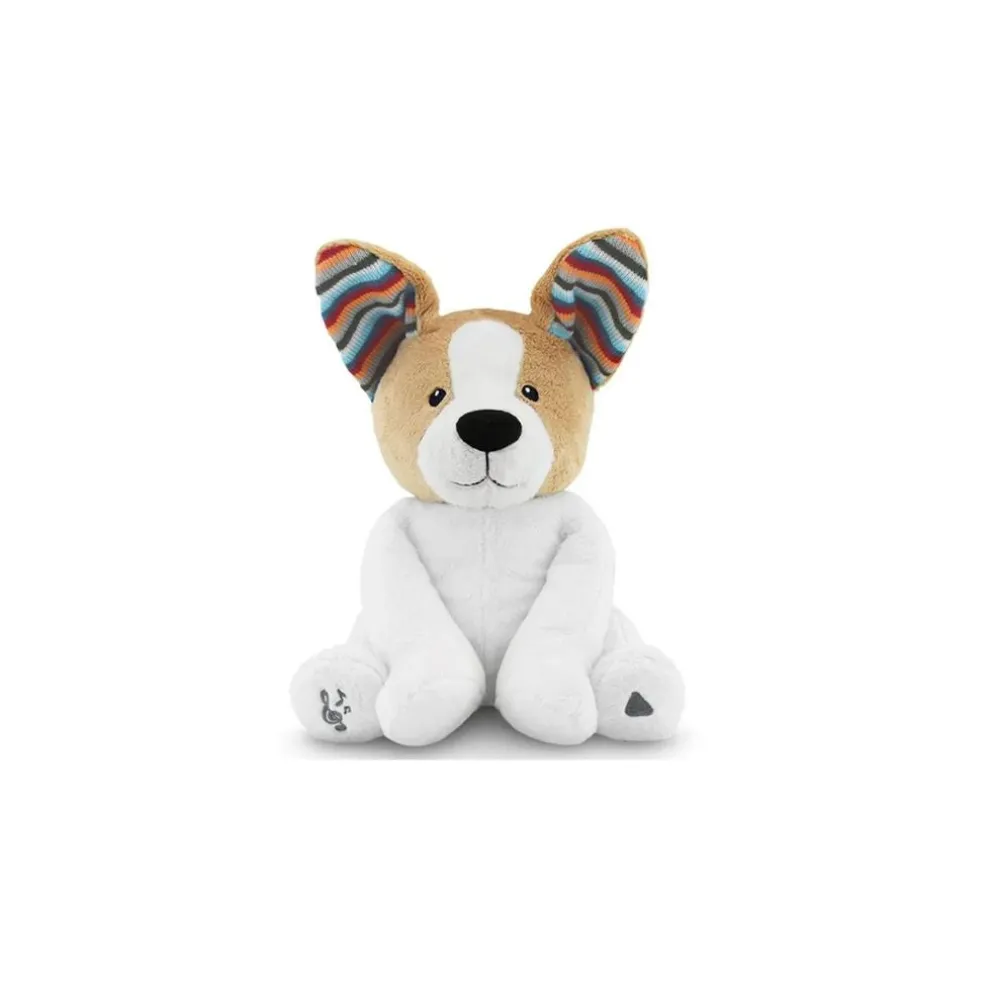 Zazu Peek-A-Boo Soft Toy Dog with Flapping Ears and Sound (Danny the Dog)